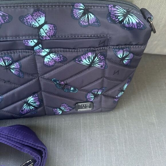 Lug Flare Butterfly Concord Crossbody Bag - Picture 3 of 12